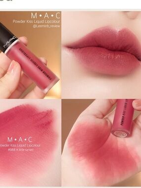 MAC Powder Kiss Liquid Lipcolour m.a.c. Cosmetics makeup lipstick